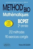 Mayeul Bacquelin - Mathématiques BCPST 2e année - 212 méthodes et 90 exercices corrigés.