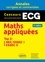 Roxane Duroux et Tom Dutilleul - Maths appliquées ECG - Annales corrigées et commentées. Concours 2021/2022/2023/2024.