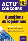Christophe Lescot - Questions européennes 2025-2026 - 2025-2026.