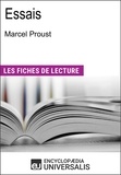  Encyclopaedia Universalis - Essais de Marcel Proust - "Les Fiches de Lecture d'Universalis".