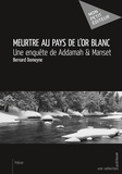 Bernard Domeyne - Meurtre au pays de l'or blanc - Une enquête de Addamah & Manset.