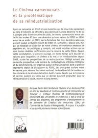 Le Cinéma camerounais et la problématique de sa réindustrialisation