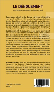 Le dénouement. Jean Mabsou, un résistant en Quercy occupé