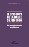 Issoufou Konaté - Le discours de La Baule, 20 juin 1990 - Une nouvelle thérapie pour l'Afrique.