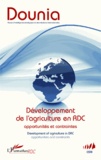 Thaddée Badibanga et John Ulimwengo - Dounia N° 6 août 2013 : Développement de l'agriculture en RDC - Opportunités et contraintes.