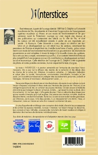 Interstices N°4 Enseignement supérieur, tradition et gouvernance : le cas de l'université Karaouïn - Fas