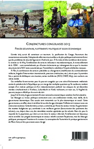 Cahiers africains : Afrika Studies N° 84/2014 Conjonctures congolaises 2013. Percée sécuritaire, flottements politiques et essor économique