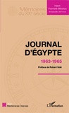 Henri Froment-Meurice - Journal d'Egypte - 1963-1965.