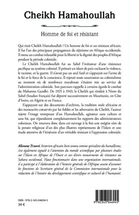 Cheikh Hamahoullah, homme de foi et résistant. L'Islam face à la colonisation française en Afrique de l'ouest