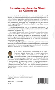 La mise en place du Sénat au Cameroun