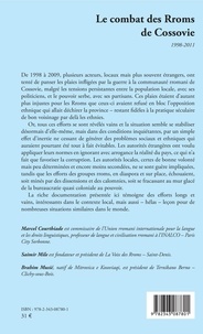Le Combat des Rroms de Cossovie. 1998-2011
