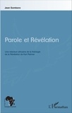 Jean Somboro - Parole et Révélation - Une relecture africaine de la théologie de la Révélation de Karl Rahner.