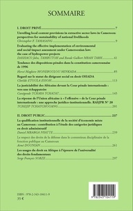 Revue africaine des sciences juridiques N° 1/2016