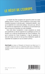 Le récit de l'Europe. Pour un imaginaire politique européen