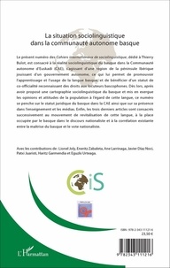 Cahiers Internationaux de Sociolinguistique N° 11/2017 La situation sociolinguistique dans la communauté autonome basque