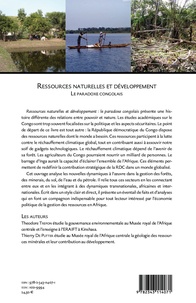 Cahiers africains : Afrika Studies N° 90/2017 Ressources naturelles et développement. Le paradoxe congolais