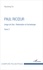 HyeJeong Seo - Paul Ricoeur - Image de Dieu : rédemption et eschatologie Tome 2.