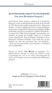 Jean-François Varlet et les enragés. Une autre Révolution française ?