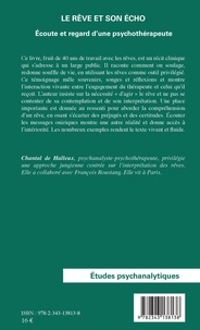 Le rêve et son écho. Ecoute et regard d'une psychothérapeute