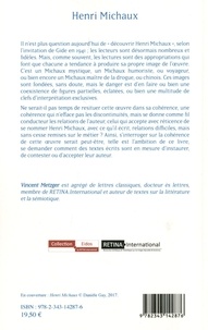 Henri Michaux. Fiction & diction