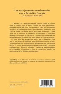 Une secte janséniste convulsionnaire sous la Révolution française. Les Fareinistes (1783-1805)