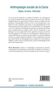 Anthropologie sociale de la Corse. Objets, terrains, méthodes