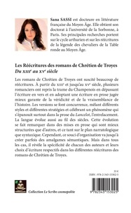 Les réécritures des romans de Chrétien de Troyes. Du XIIIe au XVe siècle