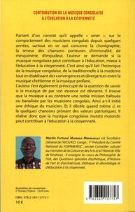 Contribution de la musique congolaise à l'éducation à la citoyenneté. Pour une éthique du musicien