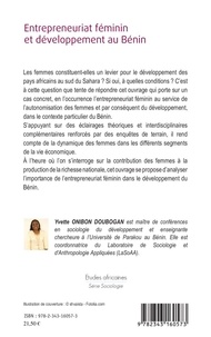Entrepreneuriat féminin et développement au Bénin