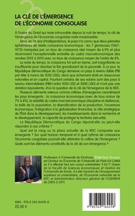La clé de l'émergence de l'économie congolaise. Analyse critique et nouvelles orientations de politique économique