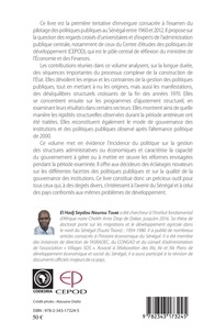 Pilotage des politiques publiques au Sénégal de 1960 à 2012
