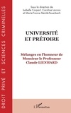 Isabelle Corpart et Caroline Lacroix - Université et prétoire - Mélanges en l'honneur de Monsieur le Professeur Claude Lienhard.