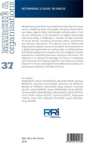 Marché et Organisations N° 37 Rethinking Luxury Business