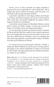 Parlons patois de macao (lingu maquista). Dialecte portugais de Chine et patrimoine du Théâtre comique colonial