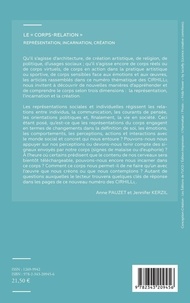 Cahiers du CIRHILLa N° 46 Le "corps-relation". Représentation, incarnation, création