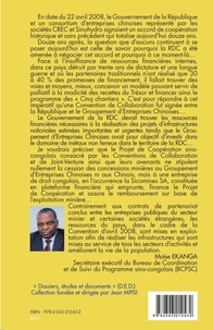 Le programme sino-congolais pour le développement des infrastructures en RDC