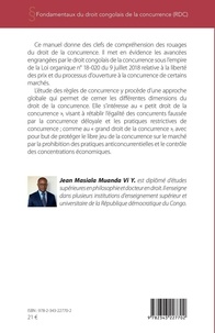 Fondamentaux du droit congolais de la concurrence (RDC)