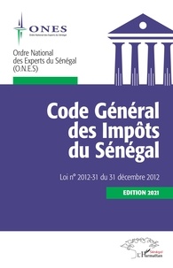  ONES - Code Général des Impôts du Sénégal - Loi n° 2012-31 du 31 décembre 2012.