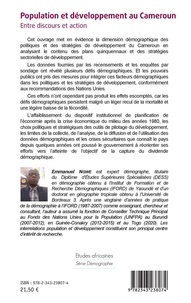 Population et développement au Cameroun. Entre discours et action
