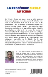 La procédure d'asile au Tchad