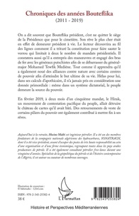 Chroniques des années Bouteflika. (2011-2019)