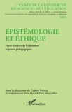 Cédric Prévot - L'année de la recherche en sciences de l'éducation 2021 : Epistémologie et éthique - Entre sciences de l'éducation et praxis pédagogiques.