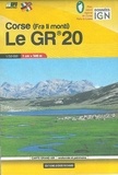  Didier Richard Libris - Corse, le GR20 - 1/50 000.