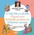 Marlène Jobert - La petite fille aux allumettes ; L'apprenti sorcier ; Le chevalier aux cheveux d'or ; Le secret des 7 princesses. 1 CD audio
