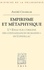 André Charrak - Empirisme et métaphysique. - L'"Essai sur l'origine des connaissances humaines" de Condillac.