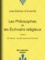 Jules Barbey d'Aurevilly - Les Philosophes et les Écrivains religieux - Tome II - XIXe siècle - Les Œuvres et les Hommes.