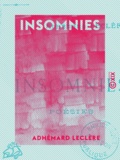 Adhémard Leclère - Insomnies - Poésies.