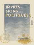  Rambourg - Impressions poétiques - Ou Rêveries d'un Bourbonnais.
