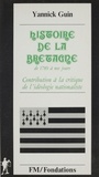 Yannick Guin - Histoire de la Bretagne - Contribution à la critique de l'idéologie nationaliste.