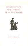 Norris McWhirter - Constatations & billevesées de Mr. McWhirter.